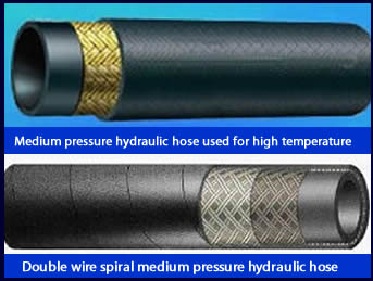 Medium pressure hydraulic hose